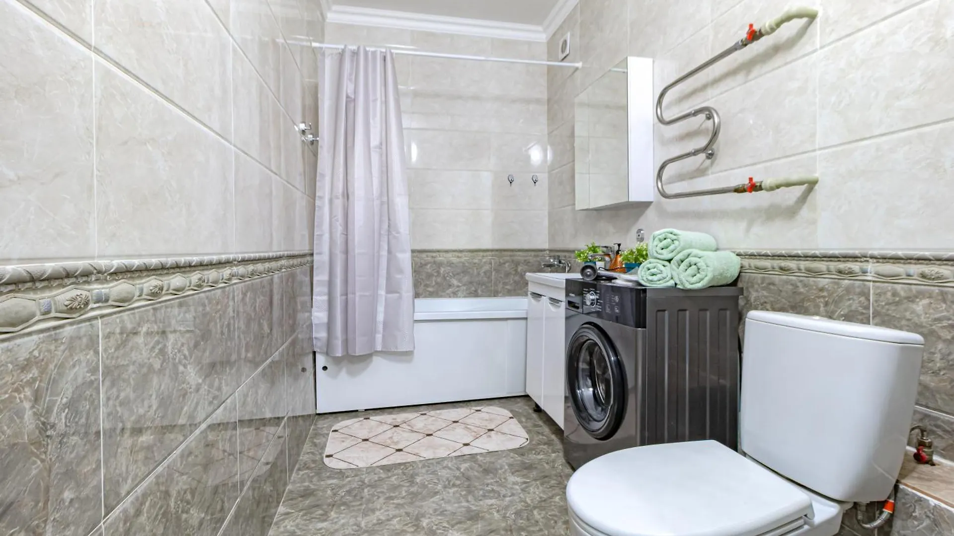 Apartmán Двухкомнатная Студия С Прекрасным Видом. Astana