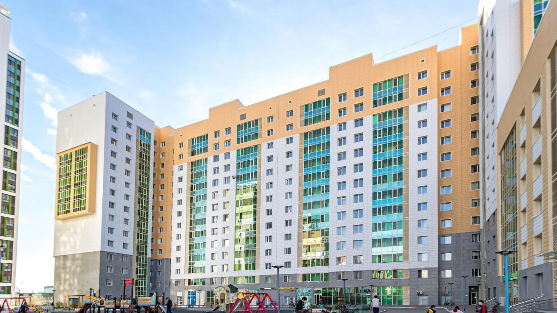 Apartmán Двухкомнатная Студия С Прекрасным Видом. Astana