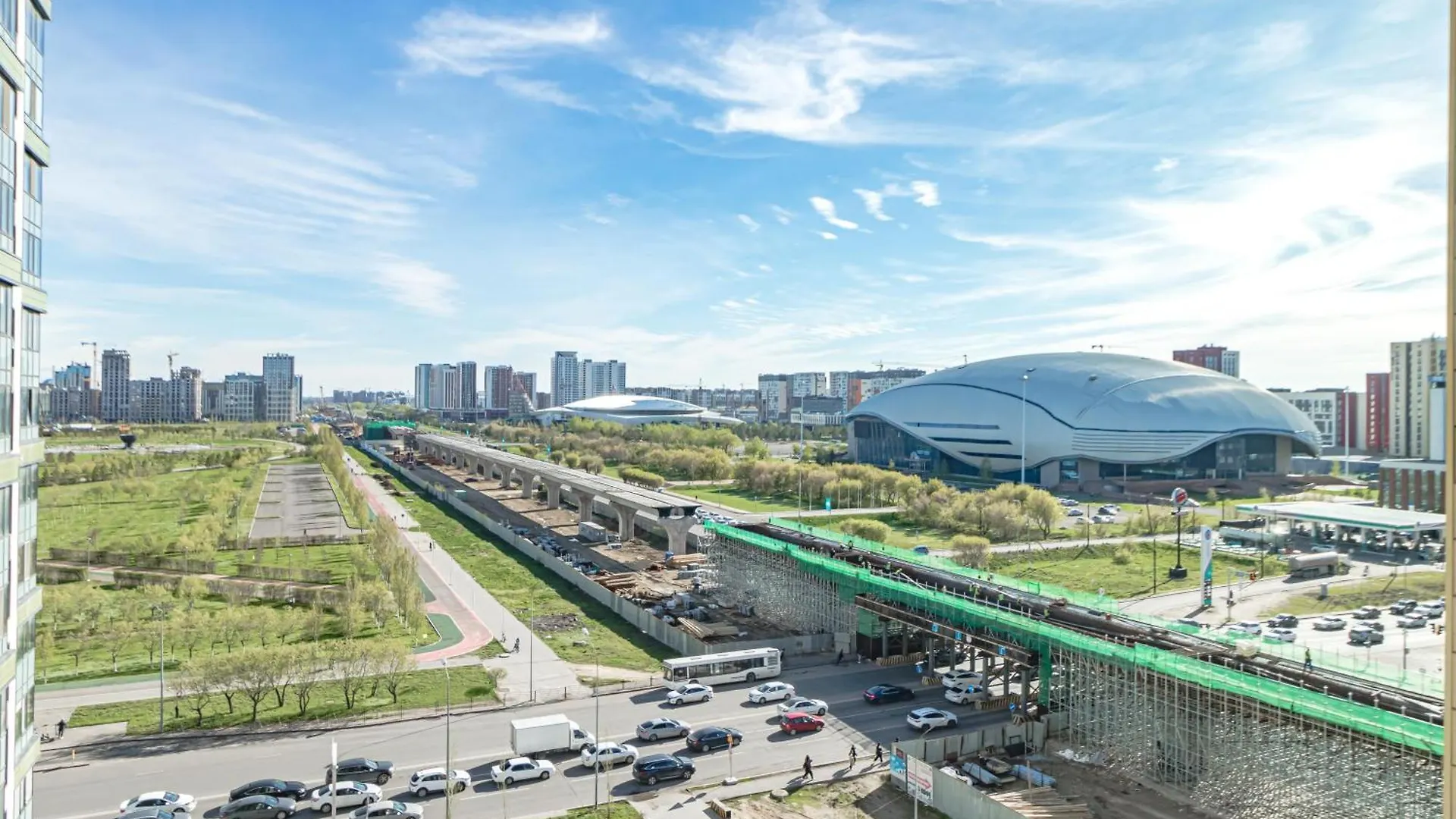 Apartmán Двухкомнатная Студия С Прекрасным Видом. Astana Kazachstán